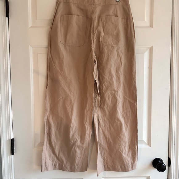 Eileen‎ Fisher Organic Cotton Steel Wide-Leg Pant Lagenlook Size 6 - Picture 7 of 9